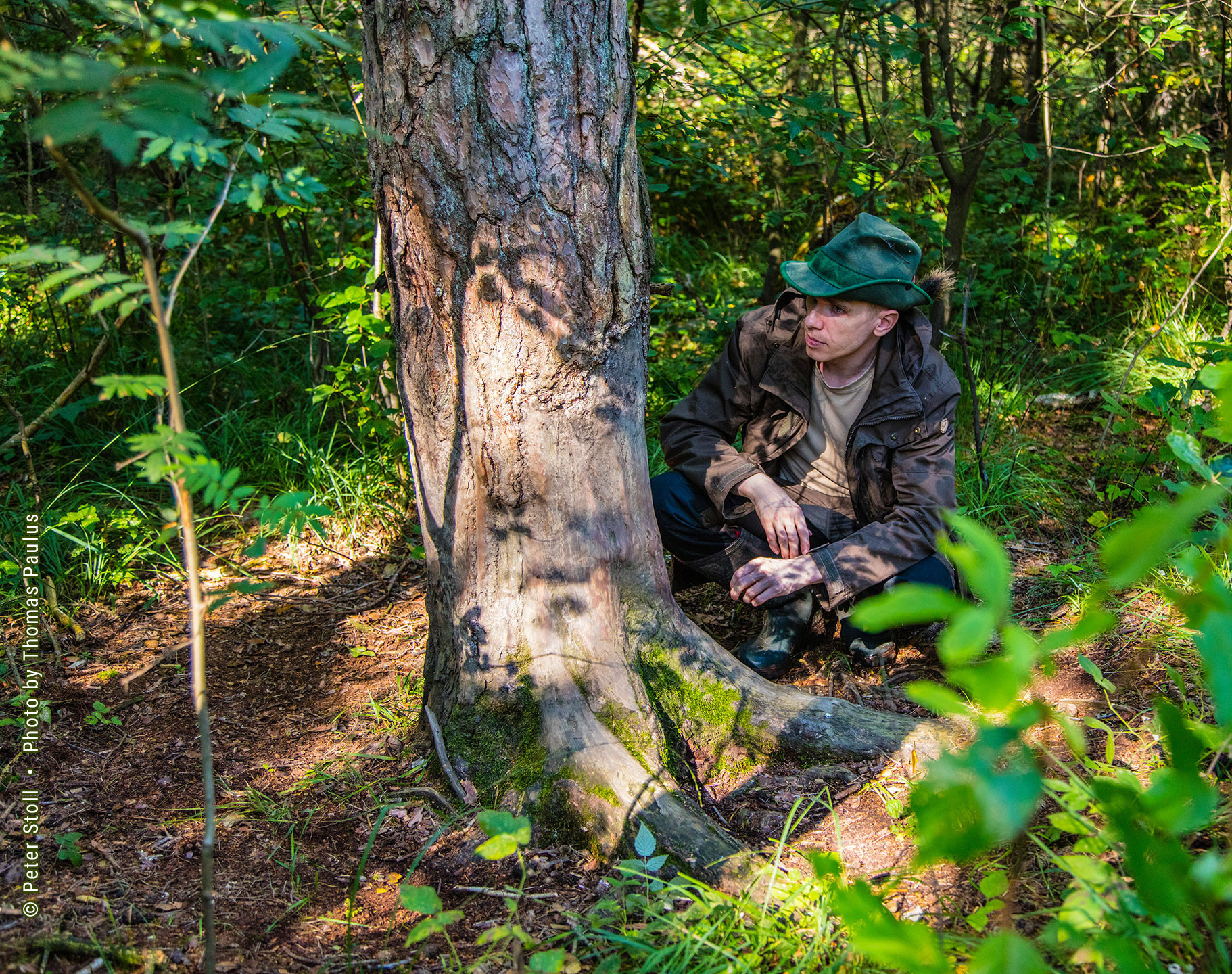 Wildmanagement Stoll Expertise am Malbaum | © Peter Stoll • Photo by Thomas Paulus