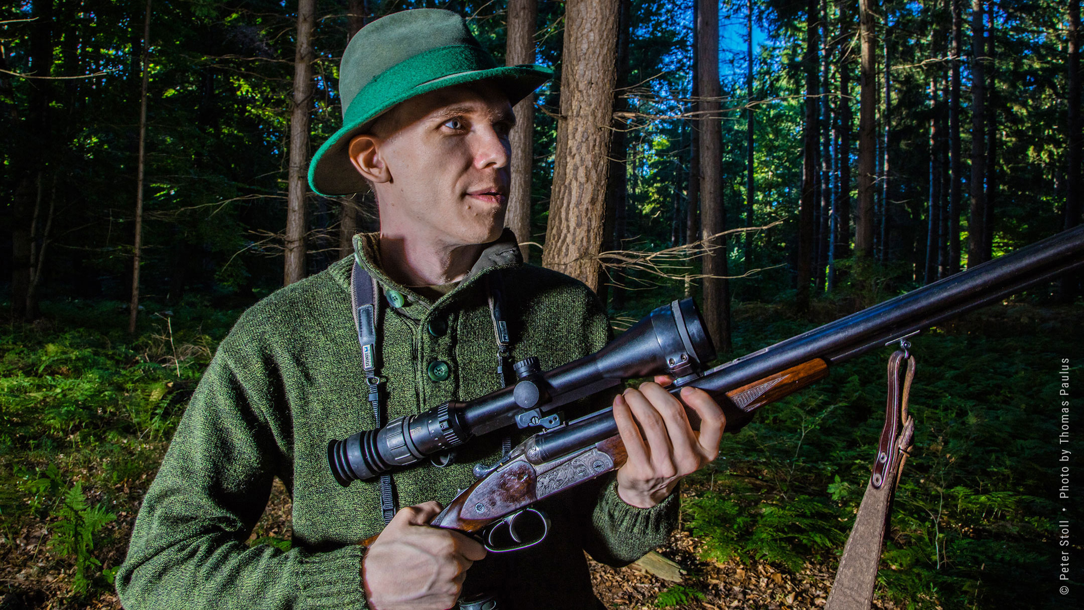 Wildmanagement Stoll Jagd und Forst Portrait Peter Stoll | © Peter Stoll • Photo by Thomas Paulus